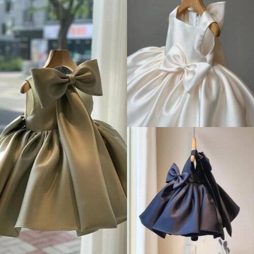 Baby Girls Baptism Christening Dress Newborn Infant Princess Ball Gown Birthday Kids Wear Toddler Flower Girl Wedding Dresses