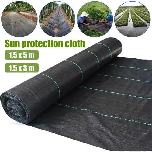 Ecology Agricultural Permeable Weeding Cloth Garden Orchard PE Anti-Grass Ground Mats Greenhouse Weed Barrier Fabric Plant Cover