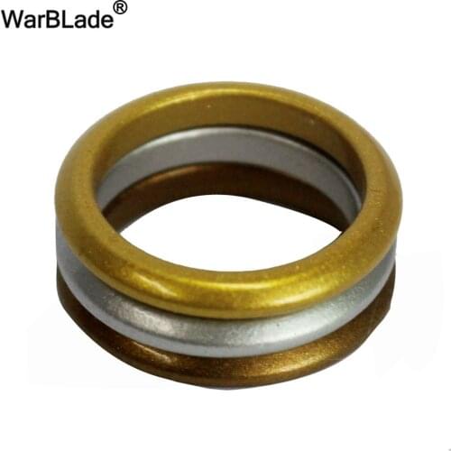 WarBLade 3mm Size 4-8 Hypoallergenic Crossfit Flexible Rock Punk Silicone Finger Ring Gold Silver Color Silicone Rings For Women