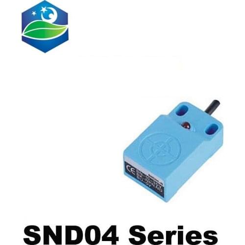 18*18*36 detection distance Non-flush Square type inductive proximity switch SND04 NO/NC 2-wire, 3-wire