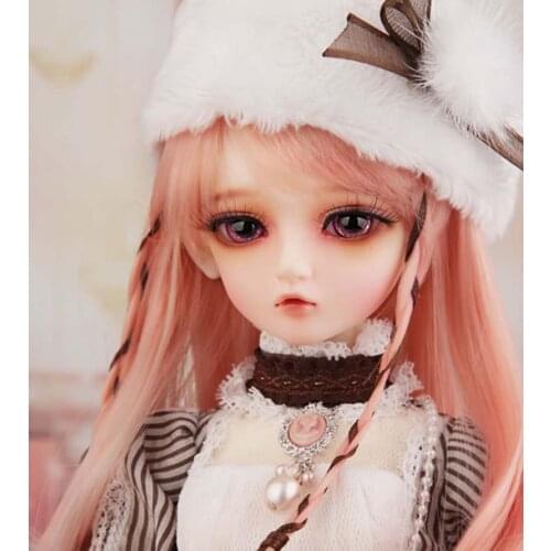 Free Shipping 1/4 BJD doll BJD/SD Fashion Salgoos Doll With Free Eyes For Baby Girl Gift