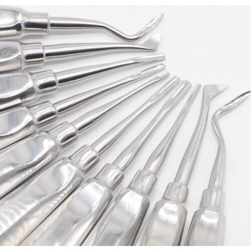 Lab Item Stainless Steel Luxating Lift Elevator Clareador Curved Root Hexagon