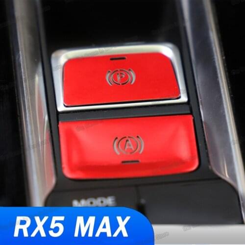 Lsrtw2017 Car Auto Electric Handbrake Button Panel Trims for Mg Roewe Rx5 Max 2019 2020 2021 Accessories Auto Styling Lining