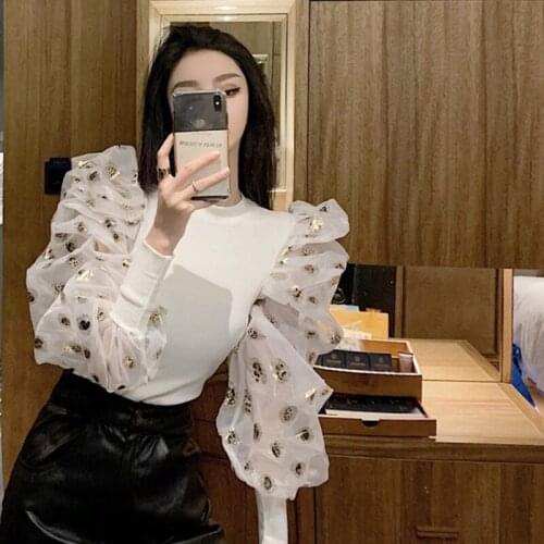 LWAIXS Knitted Blouses