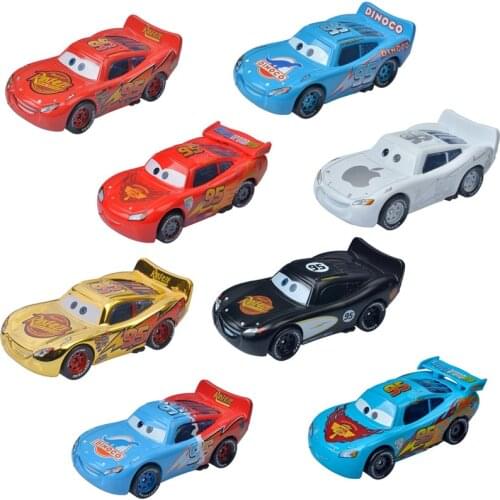 Disney Pixar Cars 2 Cars 3 Toy Piston Cup Lightning McQueen 1:55 Diecast Vehicle Metal Alloy Car Toys For Boys Christmas Gift