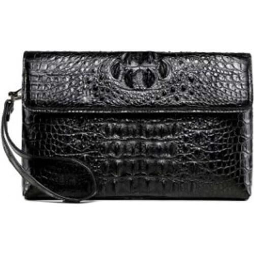 LINSHE crocodile Genuine leather The real thing multi-function Hand bag Europe the United States fashion men clutch bag