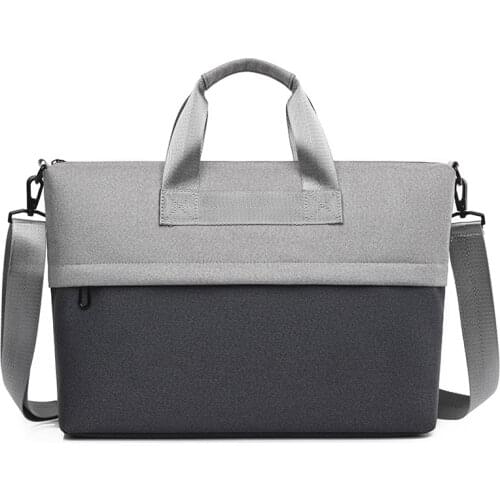 2021 spring new Korean business fashion mens single shoulder bag simple handbag single shoulder laptop bag
