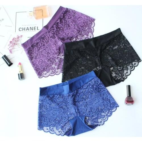 New Ladies underwear woman panties fancy lace calcinha sexy panties for women traceless crotch of cotton briefs hot sale