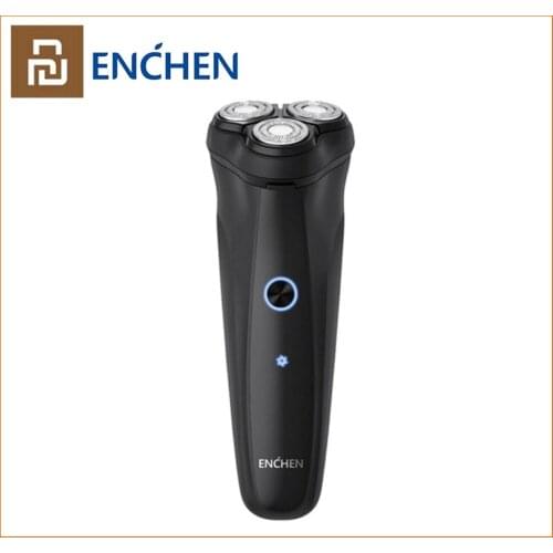 New Enchen Warrior Electric Shaver 3D Floating Blade USB Rechargeable Cordless Portable Men Razor Beard Electric Trimmer