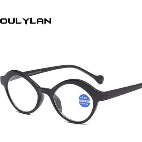 Oulylan Anti Blue Light Reading Glasses For Women Men Computer Presbyopia Eyewear Female Hyperopia Diopter +1.5 2.0 2.5 3.0 3.5