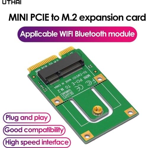 NGFF M.2 To MINI PCI-E Adapter Card Mini PCIE To M.2 Wireless Bluetooth Module Conversion Card Computer Component Expansion Card