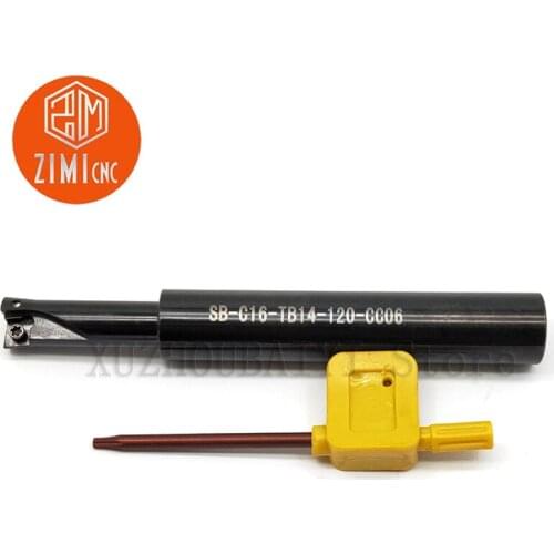 SB-C20-TB22-160 Double-blade fixed rough boring tool holder fast boring machine boring bar for CCMT0602 carbide blade