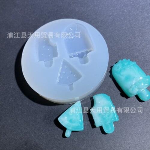 Diy Stick Ice Cake Jewelry Crystal Drop Silicone Mold 15-1077