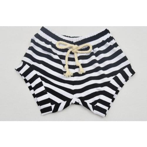 New Baby Girl Summer Bottoms Striped Shorts Girls Cotton Bloomers Infant Diaper Toddler Cover PP Summer Clothes