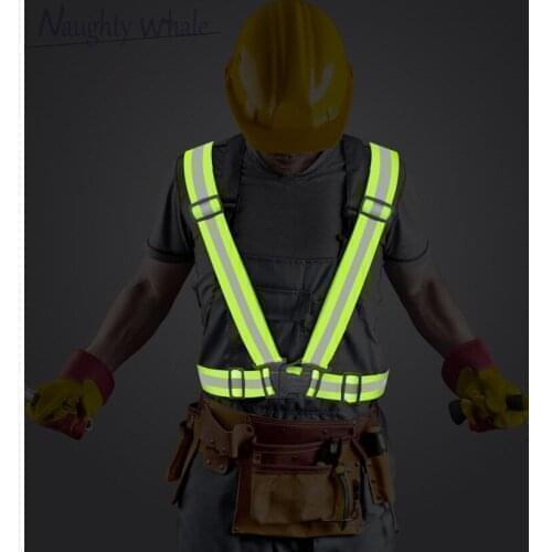 Cycling Vest MTB Bike Safety Vest Bicycle Reflective Warning Vests FOR Gsr 600 Bandit 650 1200 Gsxr Sv 400 Intruder 800 V-Strom