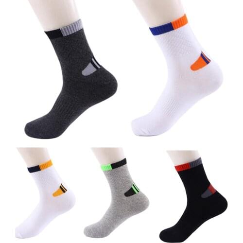 1 Pairs Cotton Sports Socks For Outdoor Climbing Men Camping Hiking Cycling Riding Socks