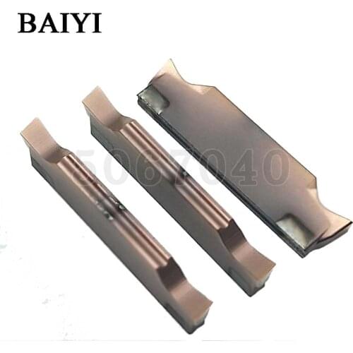 10pcs MGGN150R-8 LF6018 Carbide Slotting Insert CNC lathe Tool Grooving cutter blade MGGN150 For Stainless steel Cutting tools