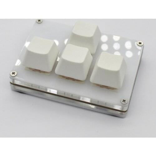 4-key Mini USB Mechanical Keypad Arrow Keys Up, Down, Left, Right WASD DIY Custom Shortcuts