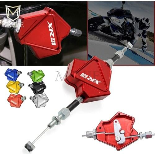 Motorcycle CNC Aluminum Stunt Clutch Lever Easy Pull Cable System For HONDA XR230 XR 230 MOTARD 2005-2012 2006 2007 2008 2009