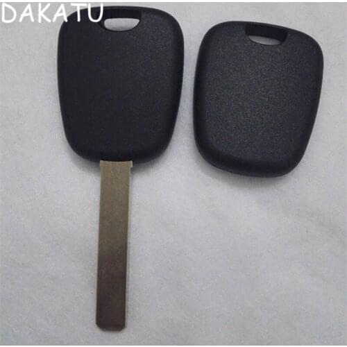 DAKATU Transponder Key Shell Fit For Citroen C1 C2 C3 C5 For Peugeot 307 Chip Key shell HU83/VA2 Blade no logo
