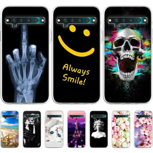 Cover Phone Case For TCL 10 Pro 10L Case Soft Tpu Silicon Back Cover 360 Full For TCL10 Pro 10 L Protective Printing Clear Coque