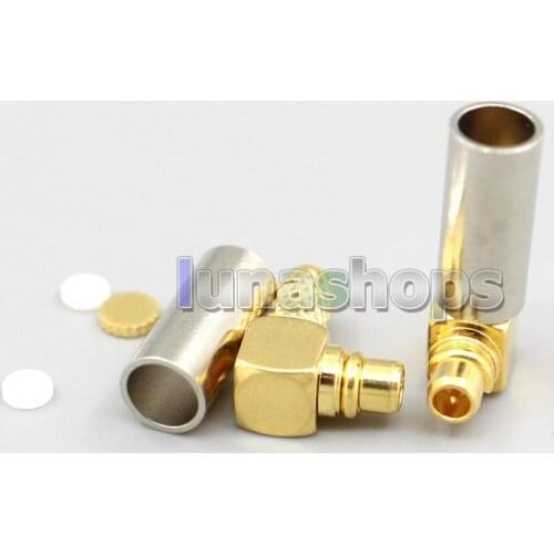 LN006519 90 Degree L Shape MMCX Earphone DIY Custom Pin For Etymotic ER4SR ER4XR ER3XR ER3SE ER2XR ER2SE