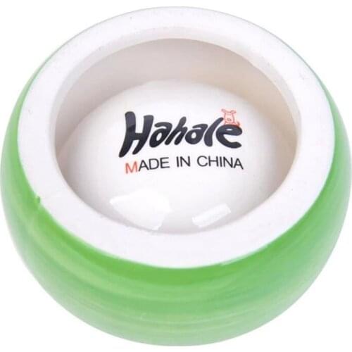 Cute Hamster New Food Bowl Fruit Color Ceramic Bowl Squirrel Gold Bear Small Pet Feeder Bowls Hamster Pet Supplies