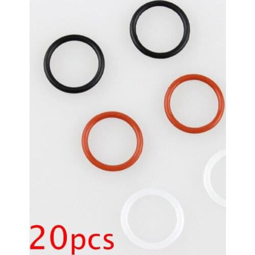 20Pcs O-Ring Set for 17/19mm Rollers Soft Rubber Ring Spare Part for Tamiya Mini 4WD Racing Car Model 94792