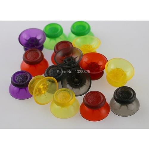 300pcs/lot Transparent Clear Thumbstick Cap Joystick Cap Mushroom for Playstation 4 PS4 Controller Dualshock 4 Gamepad