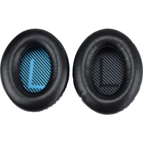 Sheepskin Leather Replacement Memory Foam Ear pads for BOSE QC25 QC15 QC35 Headphones