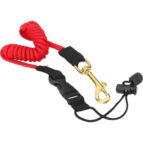 Kayak Leash Rope PVC Boat Safety Strap Kayak Boat Paddle Leash Rowing Boat Elastic Lanyard Cord Tie Rope Rowing Boat Accessories