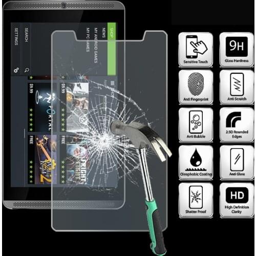For Nvidia Shield 8.0 Inch Tablet Ultra Clear Tempered Glass Screen Protector Anti Fingerprint Proective Film
