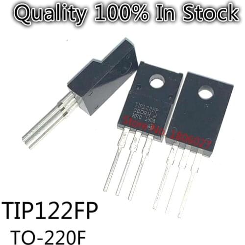 10PCS/Lot TIP122FP TO-220F Transistor Darlington 5A 100V