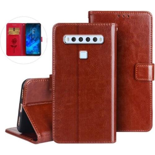 Leather Case For TCL 10 Plus Pro T782 T799 Phone Cover Wallet Flip Case TCL Plex 10L SE 5G T780 T790 T766 Case Protector Capa
