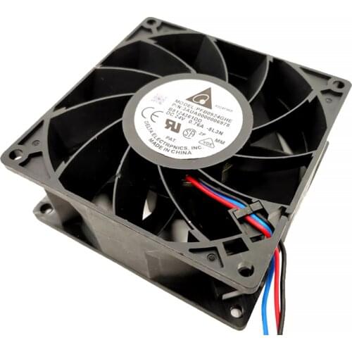 3-wires or 2-wiresFor Delta PFB0924GHE Server Cooling Fan DC 24V 0.76A 92X92X38mm