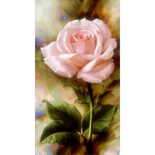 3D Diamond Painting Cross Stitch pink Peony purple Flower rhinestone pattern full square diamond Mosaic resin crafts A537D