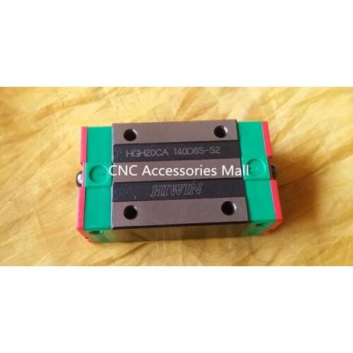 6PCS HGH20CA HIWIN linear guide slider block for linear rails HGR20