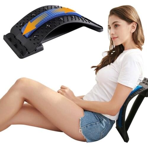 Stretch Equipment Back Massager Magic Stretcher Home Fitness Lumbar Support Relax Mate Orthosis Spinal Pain Relieve Chiropracto
