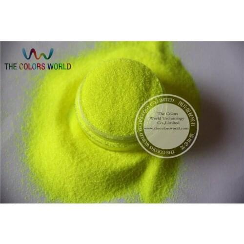 01 Neon Yellow Colors 0.2mm size solvent resistant glitter for nail gel nail polish or Other art Decoration