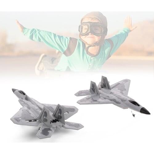 New FX822 F-22 RC Drone Raptor Model Fighter Airplane 2CH EPP 2.4G Remote Control Airplane Fixed-wing RTF Toy