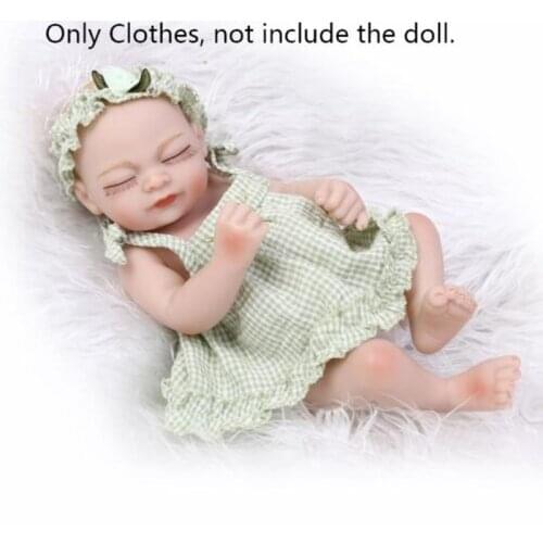 For 10''-11'' Reborn Doll Clothes Outfit Newborn Baby Girl Boy Bebe Clothing Toy Fashion Doll Interactive Dolls