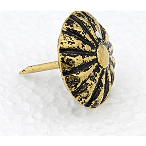 Febko-Daisy Patterned Tumbled Nails/Fastener 18 mm 200 Pcs