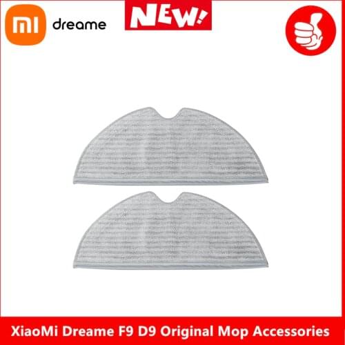 Dreame F9 D9 Robot Vacuum Cleaner Original Accessories Washable Mop Cloth Wipe Cloth Replacement Cleaning Mop Accessories