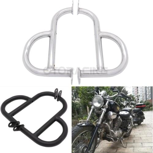 Motorcycle Bumper Engine Guard Crash Bars For Yamaha Virago 400 535 XV400 XV535 1987-2000 1993 1994 1995 1996 1997 1998 1999