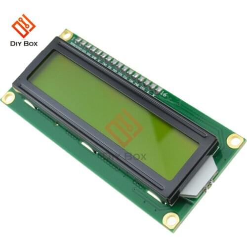 LCD1602 LCD Module Yellow Screen IIC/I2C 1602 For Arduino 1602 LCD UNO R3 Mega2560 Green screen