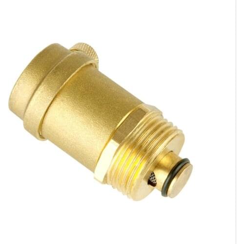 1/2" 3/4" 1" Brass Forging Automatic Exhaust Valve Air Vent Valve Solar Water Heater Pressure Relief Value 2 pieces