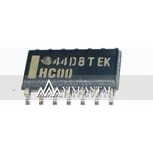 10pcs/lot 74HC00D SOP14 74HC00 SOP SN74HC00DR SN74HC00 SMD SOP-14