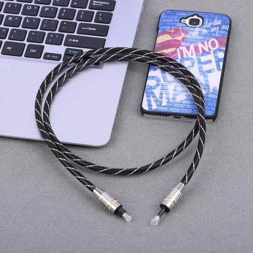 3.5mm Digital Optical Audio Cable Fiber Mini Toslink to Toslink Optic Cable