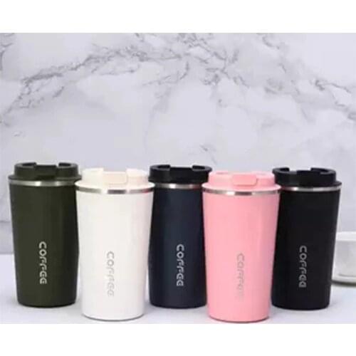 380ml/510ml Hot Sale Coffee Mugs Stainless Steel Thermos Cup Double Vacuum With Lid insulated Water Bottle Travel Beer Mugs