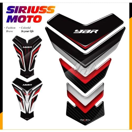 3D Motorcycle Tank Pad Protector Sticker Case for Yamaha YBR YBR125 YBR150 Models
